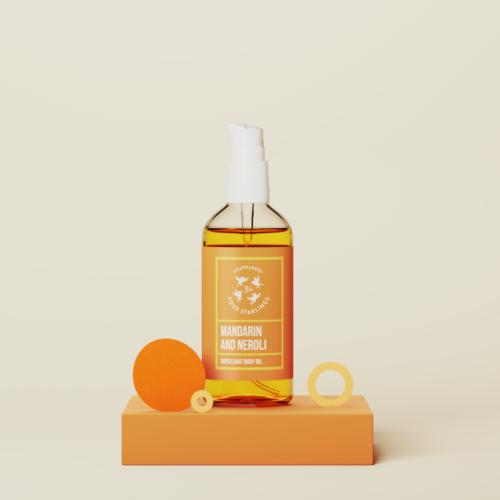 Neroli a mandarínka - superľahký telový olej